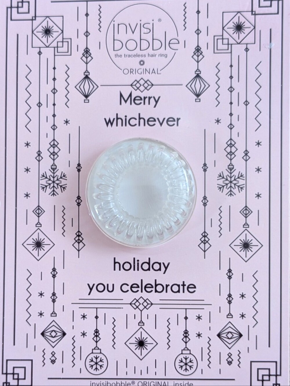 Invisibooble Holiday PostCard X 4